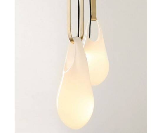 Подвесной светильник Delight Collection 10802P/1 gold/white, изображение 2