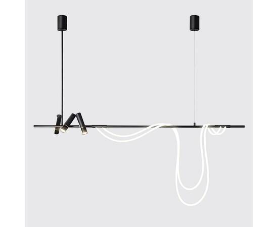 Подвесной светильник Delight Collection 7242P/L1200 black/white, изображение 2