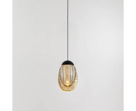 Подвесной светильник Delight Collection MD25090022-1A matt black/champagne, изображение 2