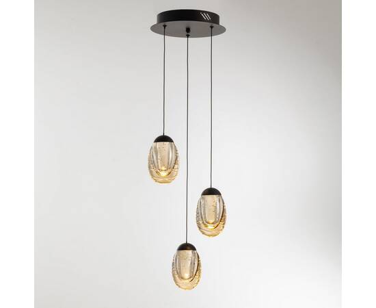 Подвесной светильник Delight Collection MD25090022-3A matt black/champagne, изображение 4