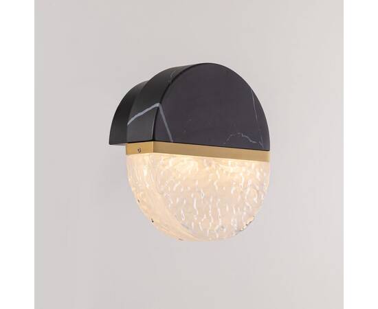 Настенный светильник Delight Collection MB25030008-1A brass/black, изображение 2