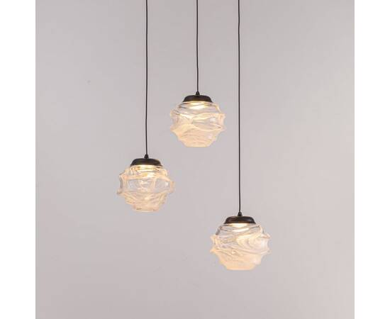 Подвесной светильник Delight Collection MD25030003-3A matt black/clear, изображение 2