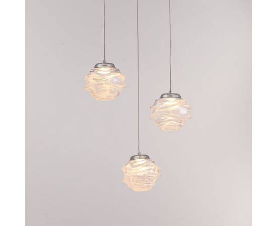 Подвесной светильник Delight Collection MD25030003-3A chrome/clear, изображение 2