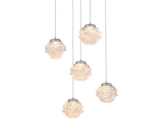 Подвесной светильник Delight Collection MD25030003 MD25030003-5A chrome/clear