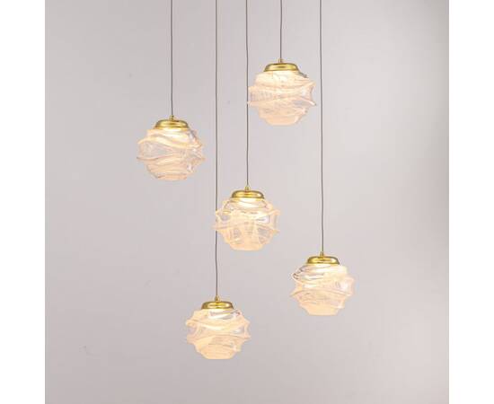 Подвесной светильник Delight Collection MD25030003-5A gold/clear, изображение 2