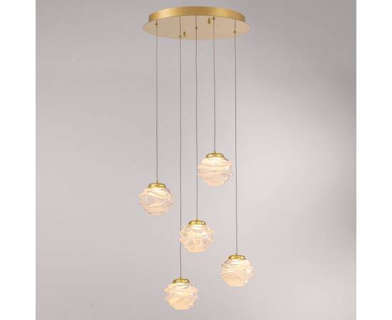 Подвесной светильник Delight Collection MD25030003-5A gold/clear, изображение 4