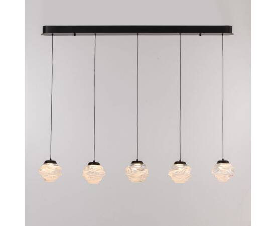 Подвесной светильник Delight Collection MD25030003-5B matt black/clear, изображение 2