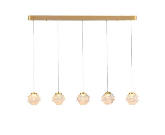 Подвесной светильник Delight Collection MD25030003-5B gold/clear