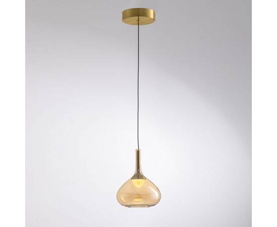 Подвесной светильник Delight Collection MD25001005-1A brass/amber, изображение 4