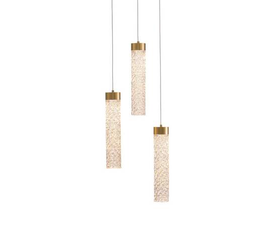 Подвесной светильник Delight Collection MD24030028-3A brass/clear