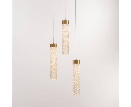 Подвесной светильник Delight Collection MD24030028-3A brass/clear, изображение 2