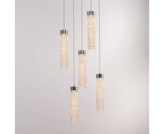 Подвесной светильник Delight Collection MD24030028-5A chrome/clear, изображение 2