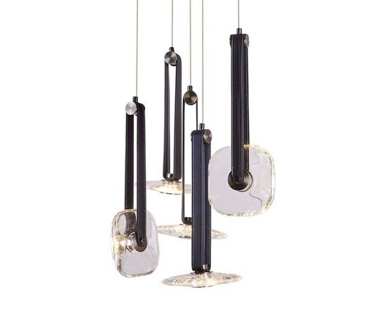 Подвесной светильник Delight Collection OD2553-5 black/clear