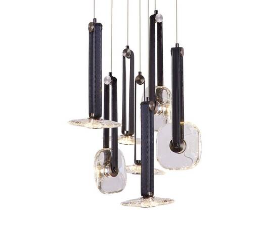 Подвесной светильник Delight Collection OD2553-7 black/clear