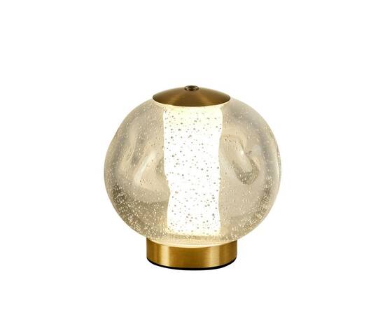 Настольная лампа Delight Collection OT2437-T brass/clear