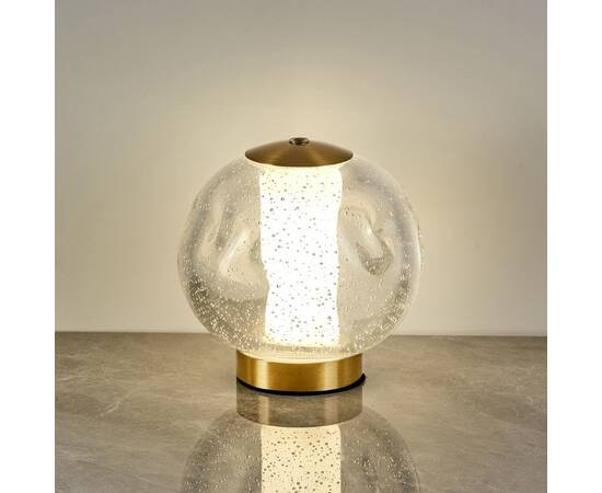 Настольная лампа Delight Collection OT2437-T brass/clear, изображение 2