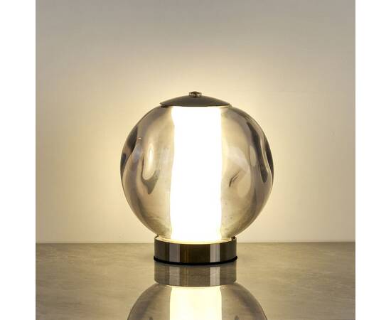 Настольная лампа Delight Collection OT2437-Z pearl black/smoke, изображение 2