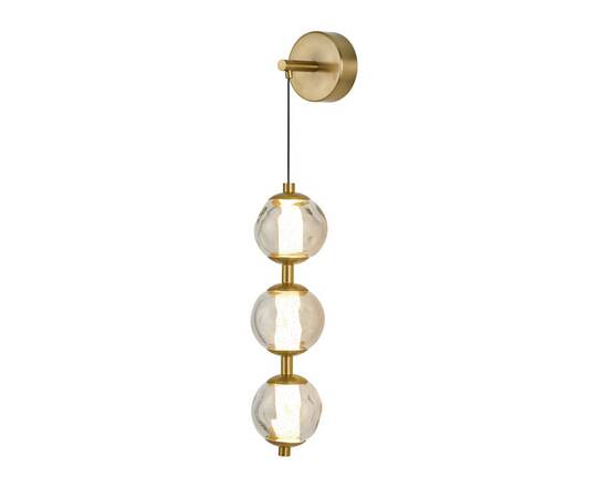 Бра Delight Collection OB2437 brass/clear