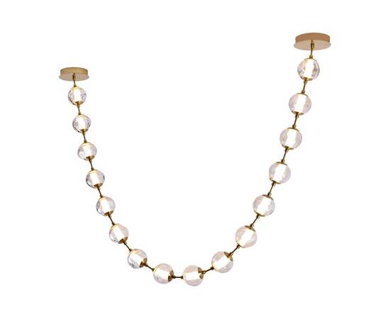 Подвесной светильник Delight Collection OD2437A-16 brass/clear