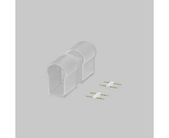 Двусторонний коннектор (выход прямой) для гибкого неона AC220V Maytoni Led Strip 201238, изображение 2