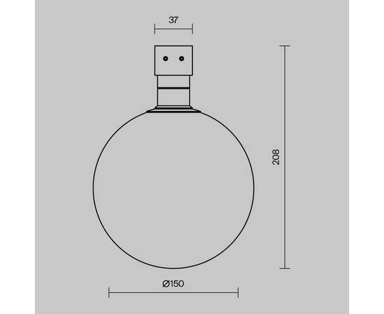 Уличный трековый светильник Maytoni Luna Elasity IP O-TR01-2-S-9WW3K, изображение 2