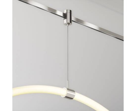 Коннектор с тросовым подвесом для магнитного шинопровода Maytoni Technical Tau Flarity TRA154SW-1PT, изображение 5