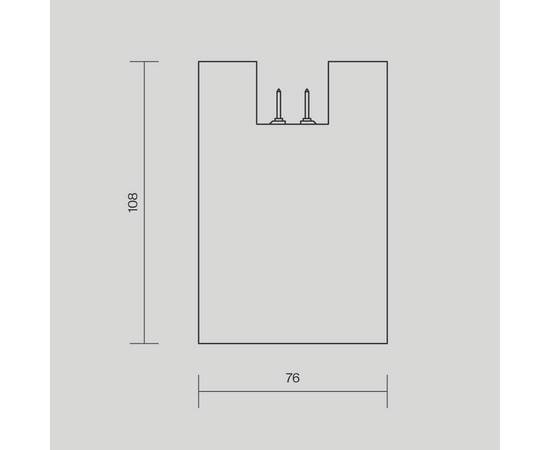 Уличный трековый светильник Maytoni Alfa Elasity IP O-TR01-2-S-16WW3K, изображение 2
