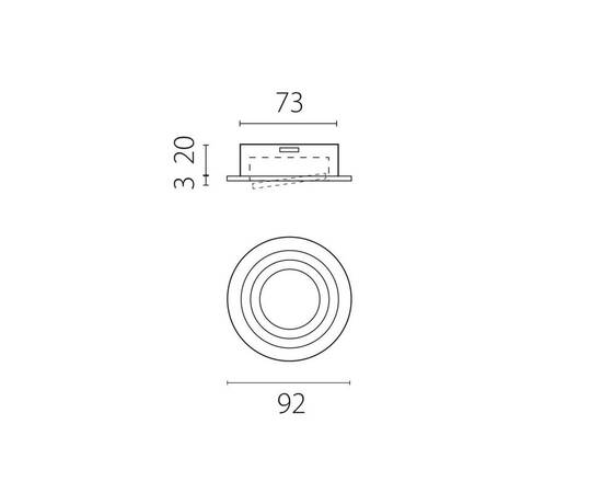 Встраиваемый светильник MR16 Lightstar Singo Base 011610, изображение 3