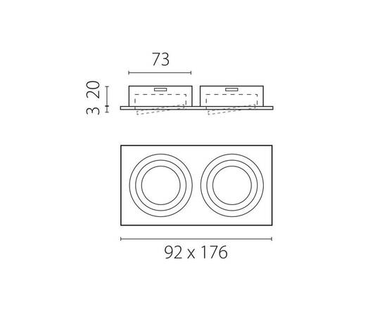 Встраиваемый светильник MR16 Lightstar Singo Base 011616, изображение 3