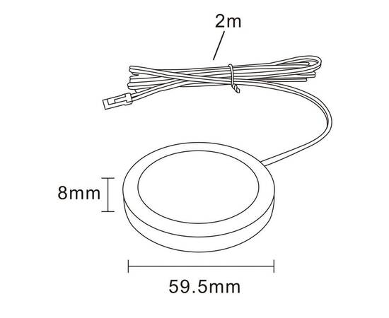 Накладной мебельный светильник Lightstar Mobiled 036230, изображение 2