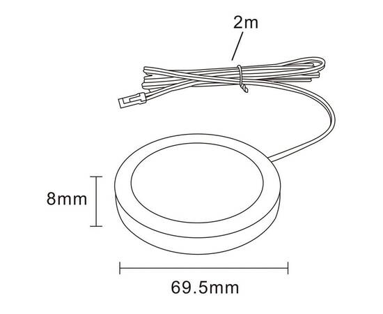 Накладной мебельный светильник Lightstar Mobiled 036340, изображение 2