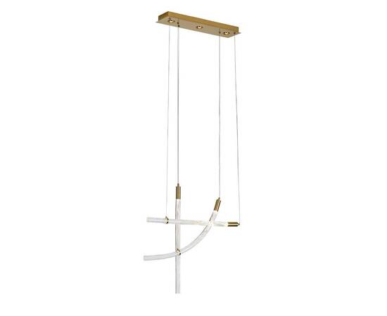 Подвесной светильник Delight Collection OD2412 OD2412-3 gold/clear, изображение 2