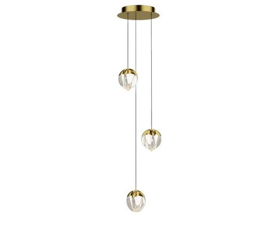 Подвесной светильник Delight Collection MD24001033-3A gold/clear
