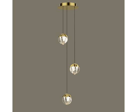 Подвесной светильник Delight Collection MD24001033-3A gold/clear, изображение 2