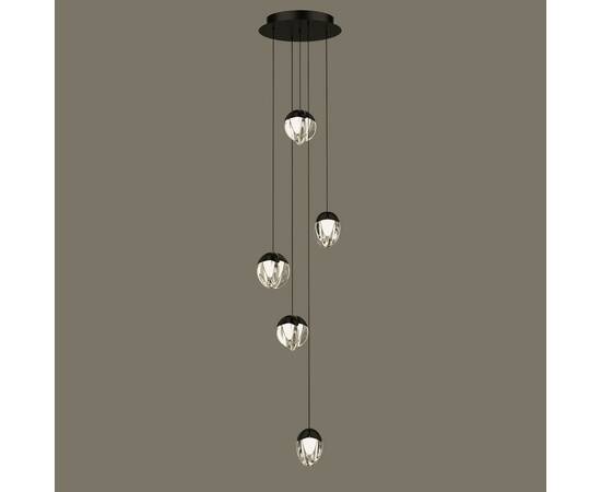 Подвесной светильник Delight Collection MD24001033-5A black/clear, изображение 2