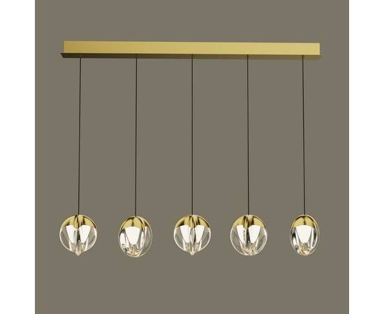 Подвесной светильник Delight Collection MD24001033-5B gold/clear, изображение 2
