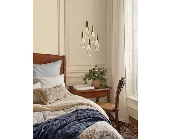 Подвесной светильник Delight Collection OWD500-5 gold, изображение 3