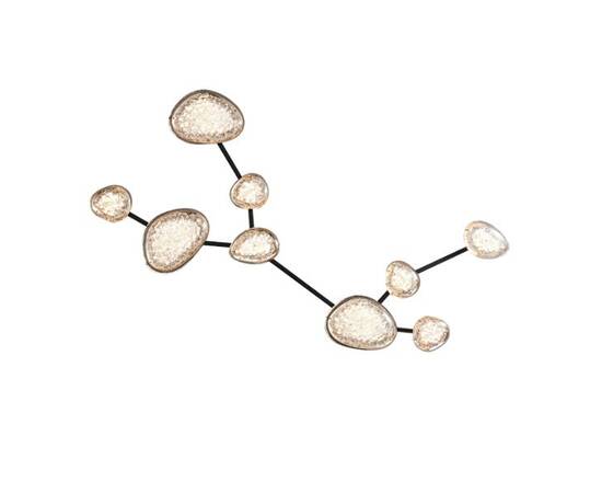 Настенный светильник Delight Collection 2309-Virgo matt black/french gold