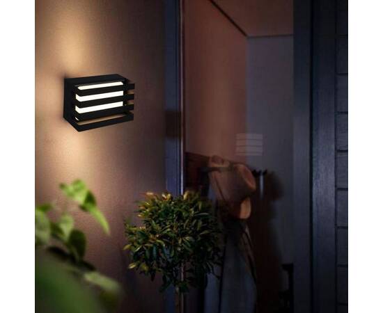 Уличный настенный светильник Reluce 86864-9.2-001JH LED18W BK, изображение 5