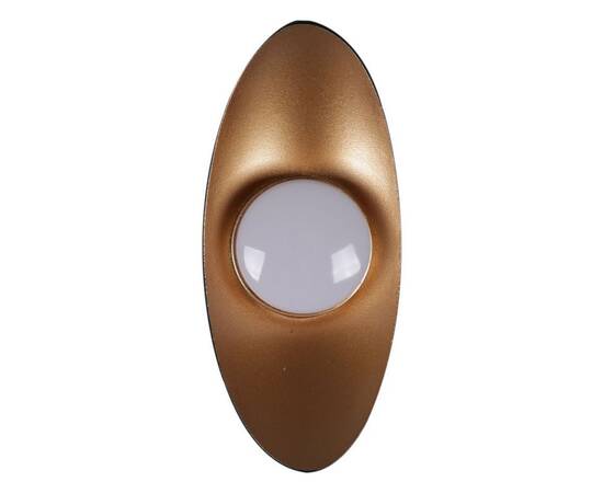 Уличный настенный светильник Reluce 86868-9.2-001JH LED7W BK+GD, изображение 4