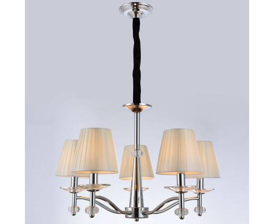 Подвесная люстра Illumico IL1151-5PPA-29 CR Romei