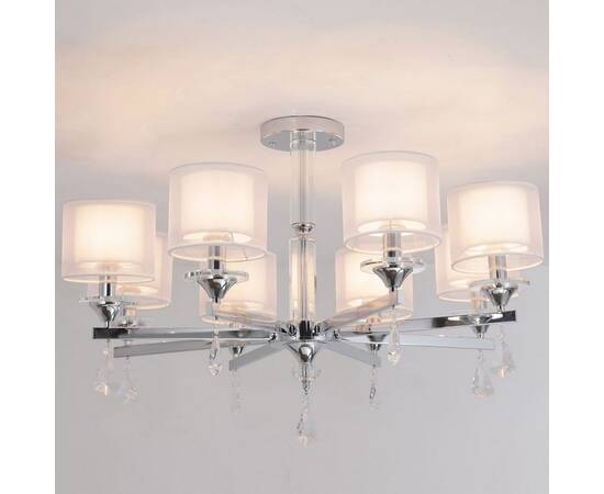 Люстра на штанге Illumico IL1354-8CPA-29 CR Romei