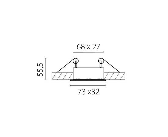 Встраиваемый светильник Lightstar Guarda 080146, изображение 2