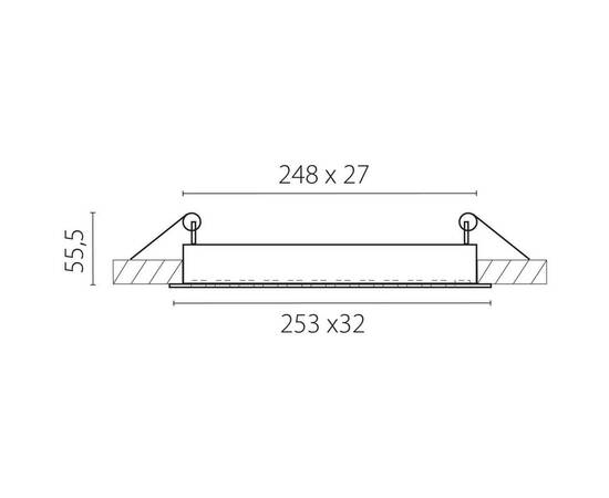 Встраиваемый светильник Lightstar Guarda 080346, изображение 2