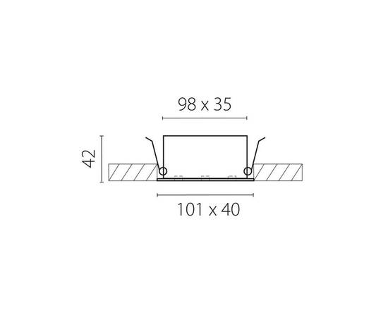 Встраиваемый светильник Lightstar Guarda 082146, изображение 2