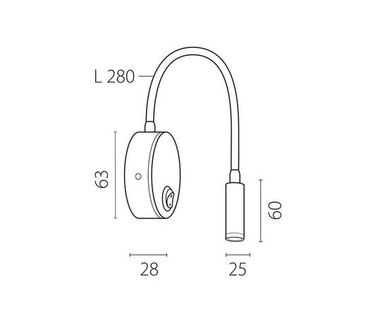 Бра Lightstar Omega 200246, изображение 3