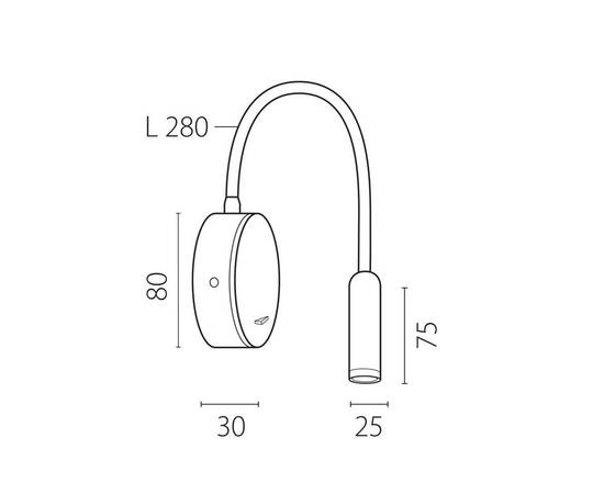 Бра Lightstar Omega 200431, изображение 3