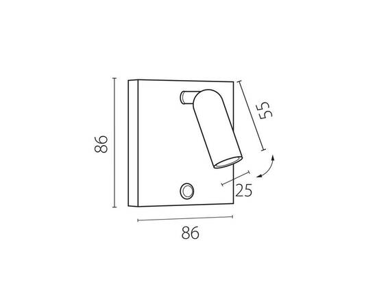 Бра Lightstar Omega 200937, изображение 3