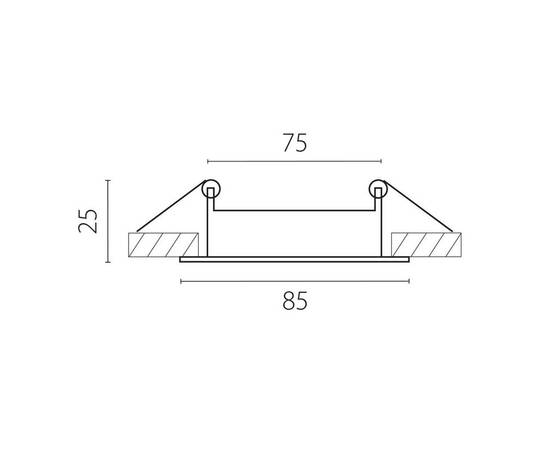 Потолочная чаша встраиваемая к 215ххх/304хх Lightstar Alta 215006, изображение 3