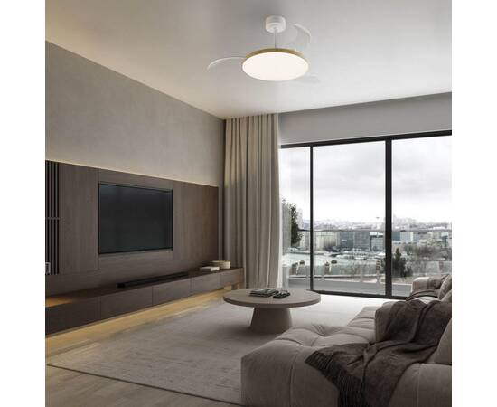 Люстра-вентилятор Mantra Slim Fan 9007, изображение 6